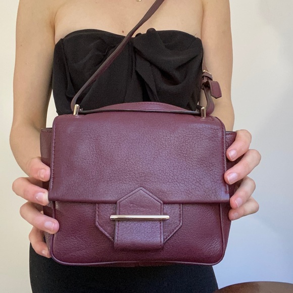 REED KRAKOFF RED CROSSBODY DEAIGNER BAG - Picture 1 of 8